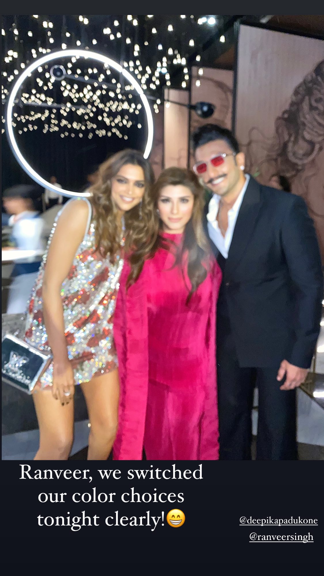 Ranveer Singh and Deepika Padukone look stylish