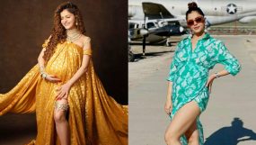rubina dilaik, rubina dilaik maternity looks, pregnant rubina dilaik, mom-to-be rubina dilaik