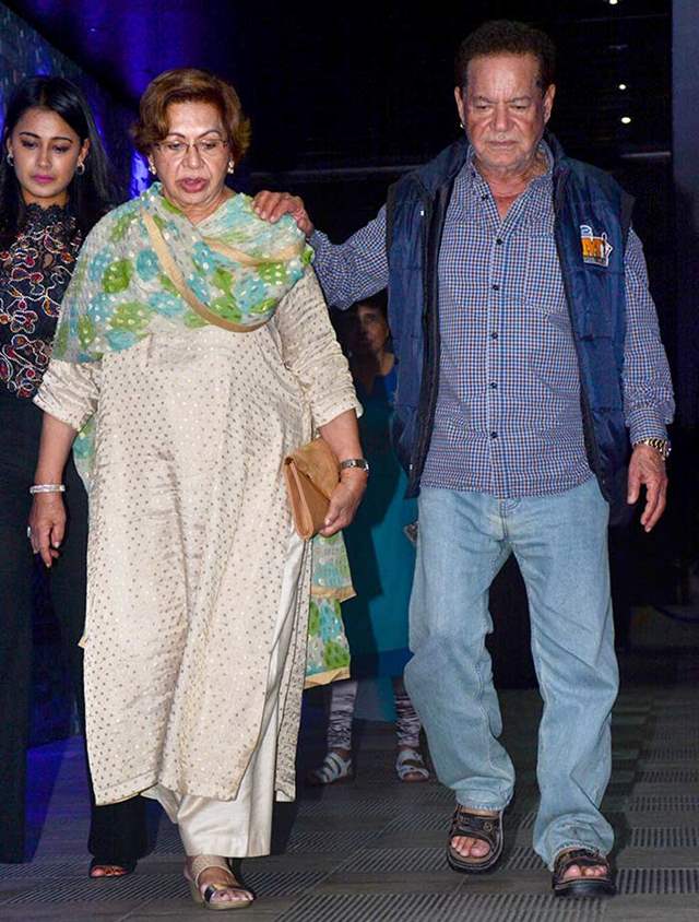 Salim Khan and Helen