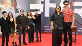 salman khan, arpita khan, aayush khan, farrey cast, farrey trailer launch