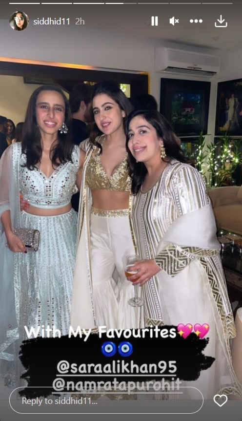 Sara Ali Khan at her Diwali bash