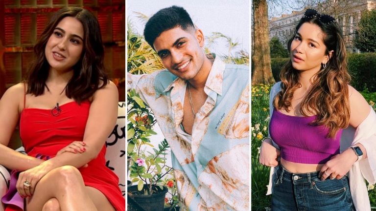 sara ali khan, koffee with karan 8. shubman gill and sara tendulkar relationship