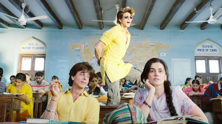 shah rukh khan, taapsee pannu, dunki drop 2, lutt putt gaya song
