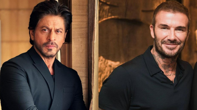 shah rukh khan, david beckham