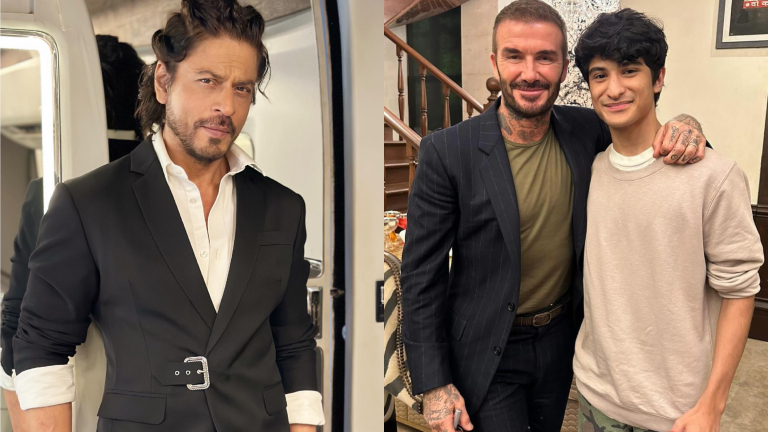shah rukh khan david beckham with jahaan kapoor,