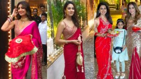 shilpa shetty, mira rajput, karwa chauth