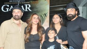 sunny deol, esha deol, bobby deol, ahana deol,