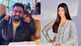 aishwarya rai, abhishek bachchan, shweta bachchan,