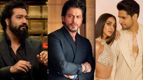 shah rukh khan, vicky kaushal, sidharth malhotra and kiara advani, koffee with karan 8