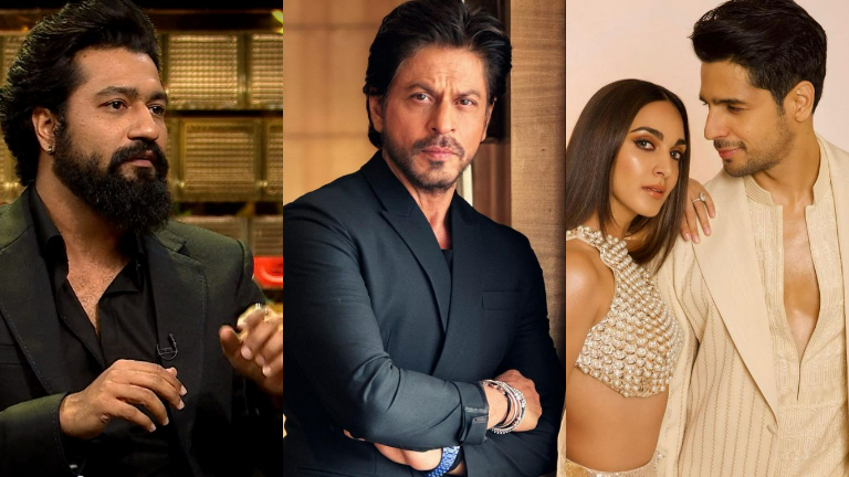 shah rukh khan, vicky kaushal, sidharth malhotra and kiara advani, koffee with karan 8