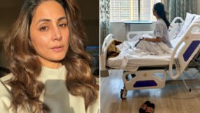 hina khan, hina khan hospitalised