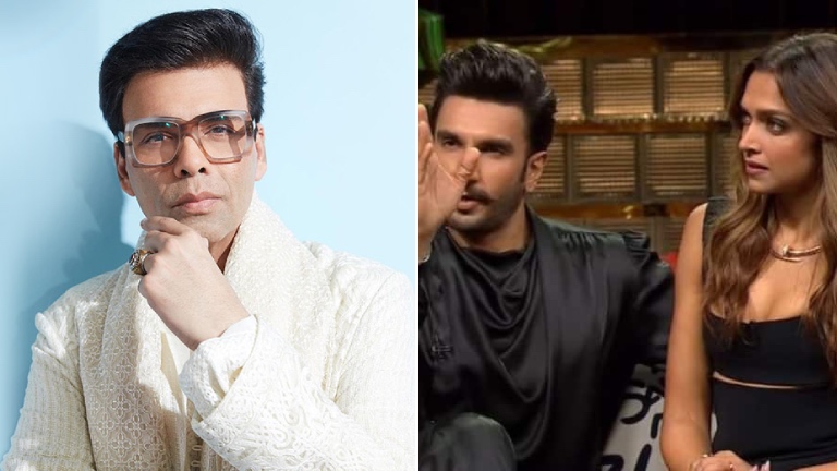 Karan johar, deepika padukone, ranveeer singh