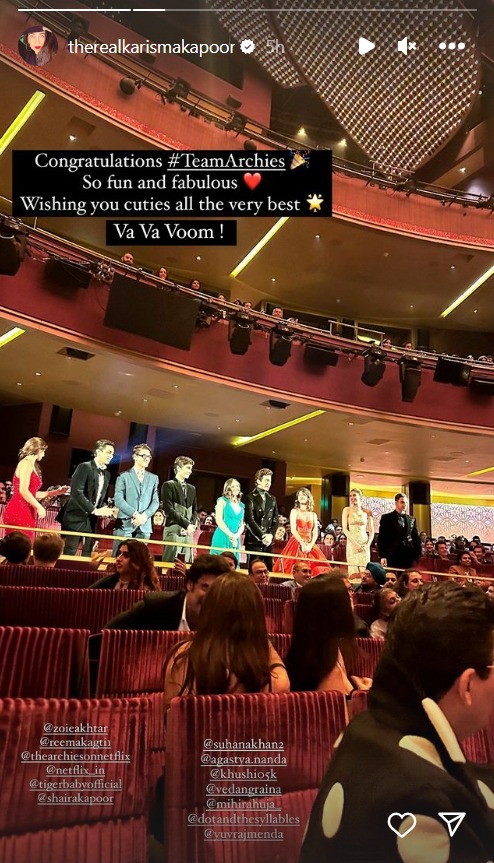 Karisma Kapoor shares her review of The Archies