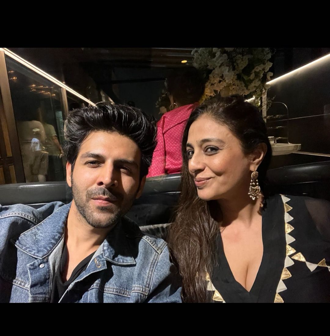 Kartik Aaryan and Tabu