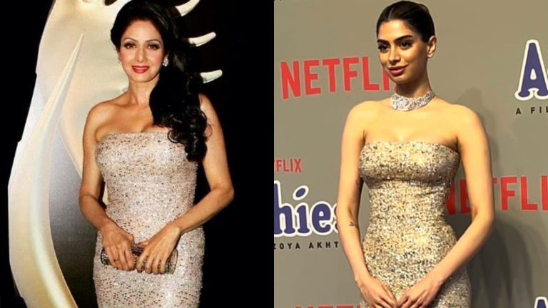 khushi kapoor, sridevi, the archies screening,