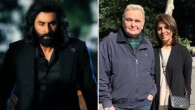 neetu kapoor, rishi kapoor, ranbir kapoor animal