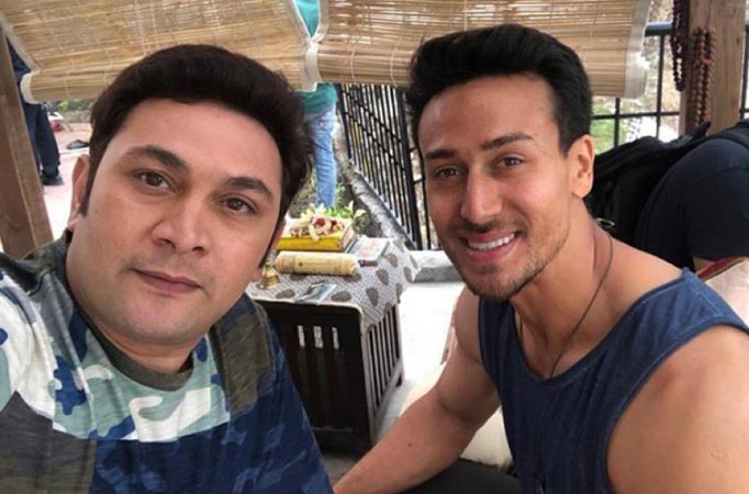 Rajesh Kumar and Tiger Shroff