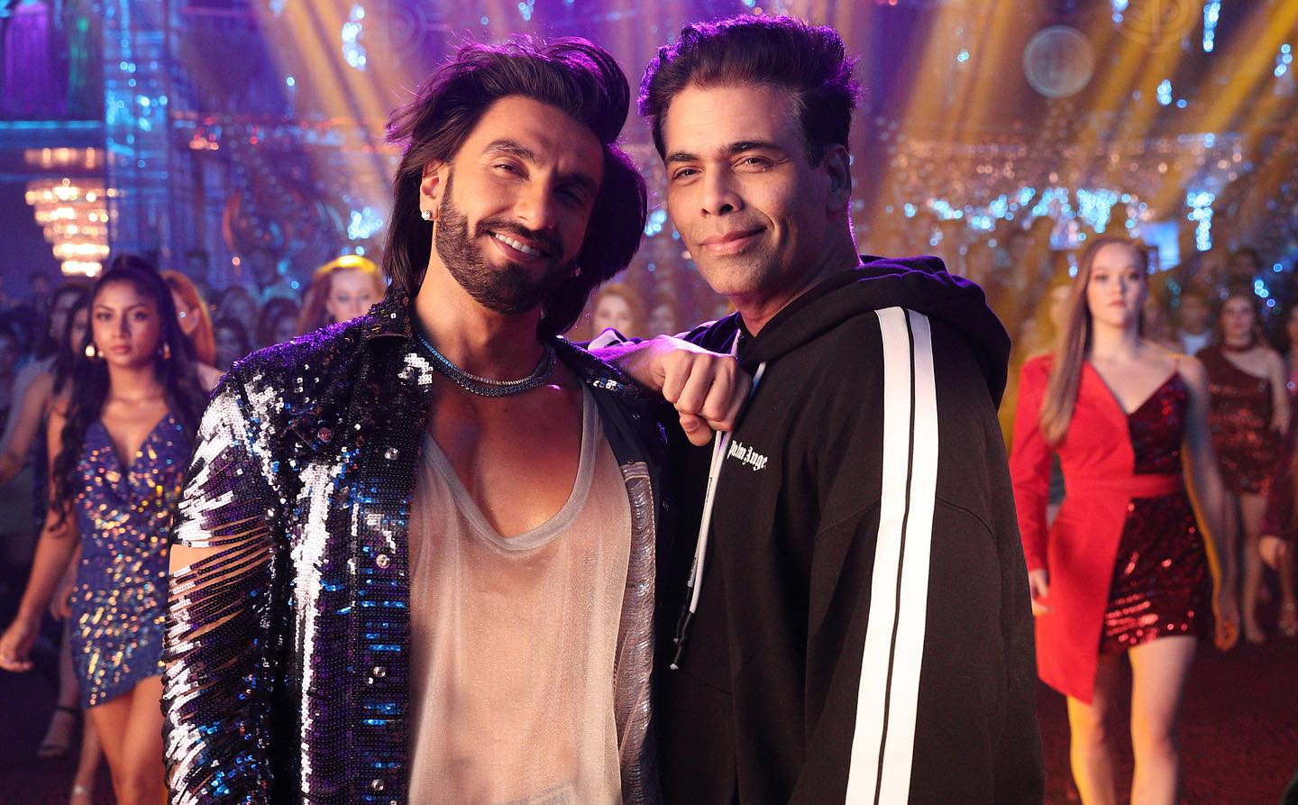 Ranveer Singh and Karan Johar