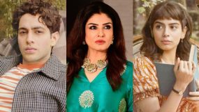 raveena tandon, agastya nanda, khushi kapoor, the archies