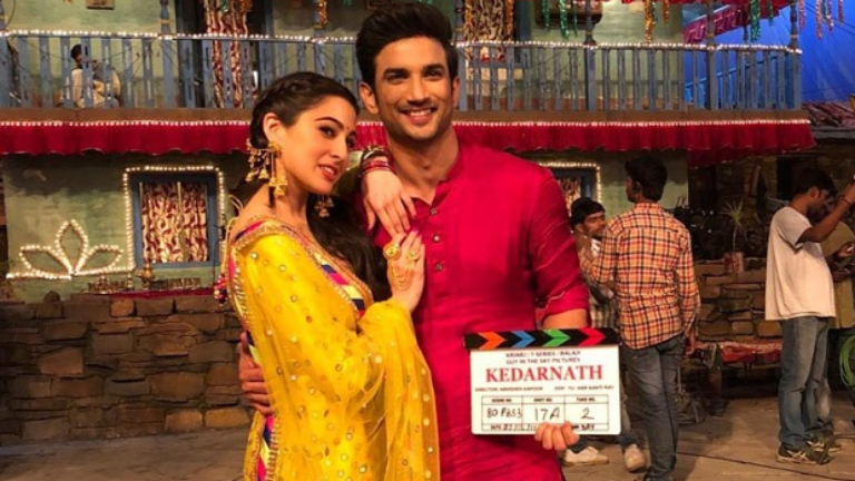 sara ali khan, sushant singh rajput, kedarnath,