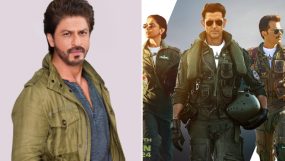 shah rukh khan reviews fighter teaser,