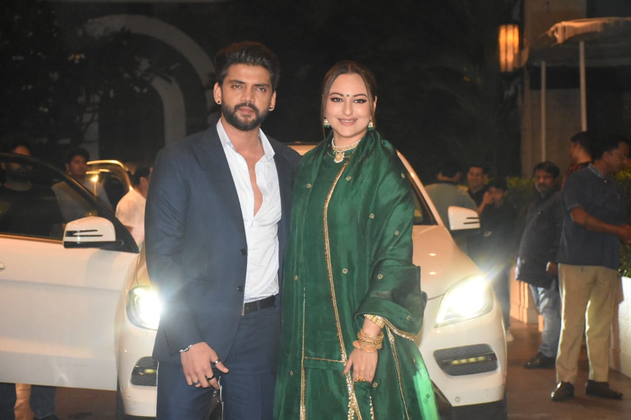 Sonakshi Sinha and Zaheer Iqbal