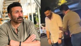 sunny deol, sunny deol drunk video
