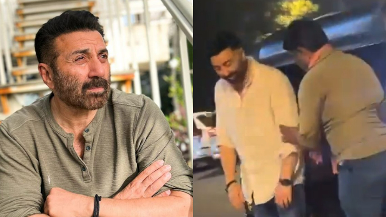 sunny deol, sunny deol drunk video