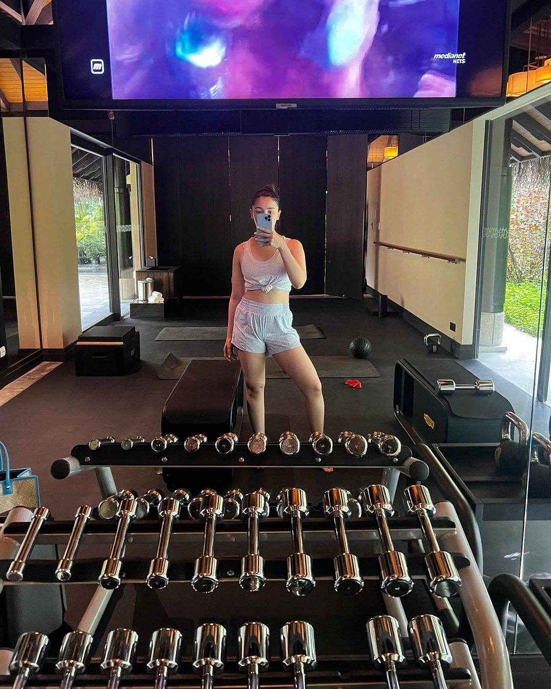 Alia Bhatt working out
