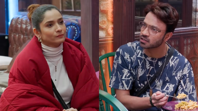 ankita lokhande vicky jain fight, bigg boss 17,