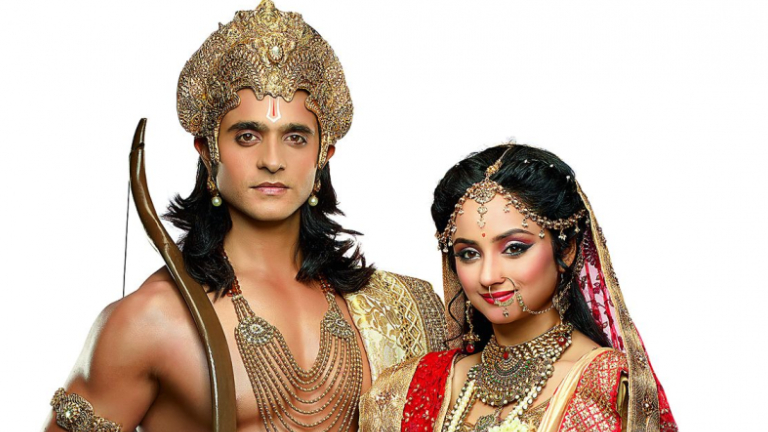 Ashish Sharma and Madirakshi Mundle in Siya Ke Ram