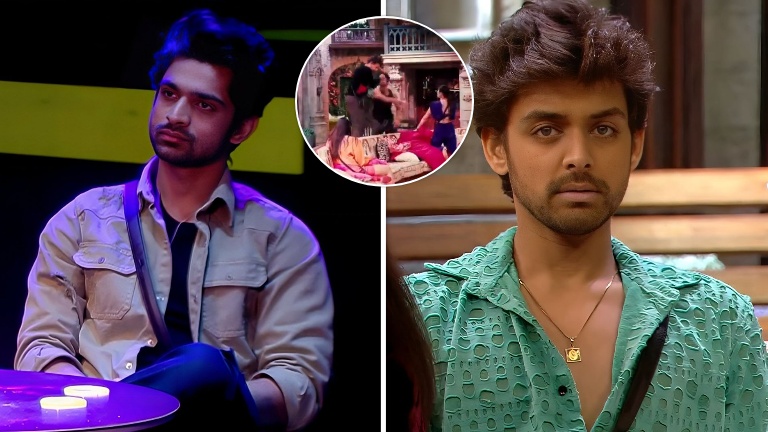 abhishek kumar slaps samarth jurel, bigg boss 17,