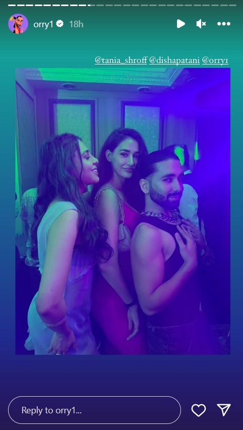 Disha Patani parties with Orry