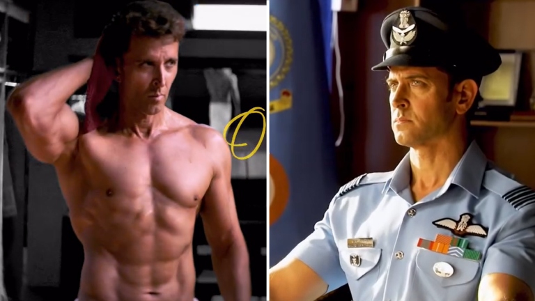 hrithik roshan, fighter, hrithik roshan fighter transformation
