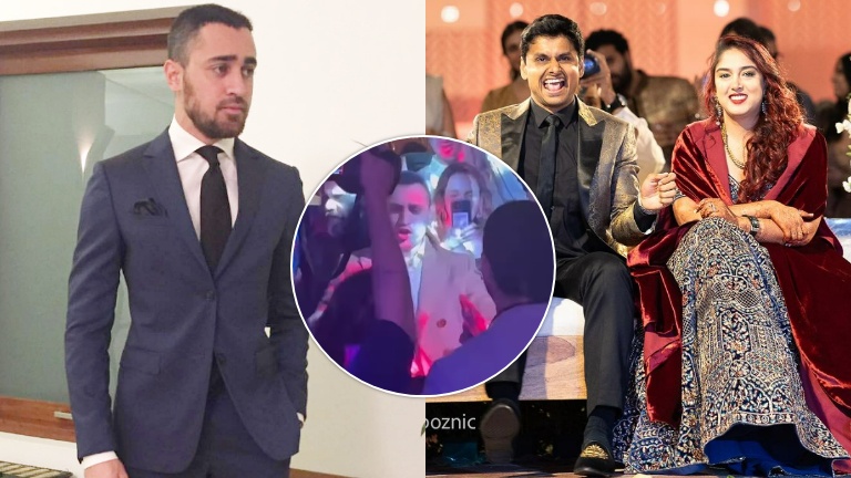 imran khan, pappu can't dance saala song, ira khan and nupur shikhare sangeet ceremony