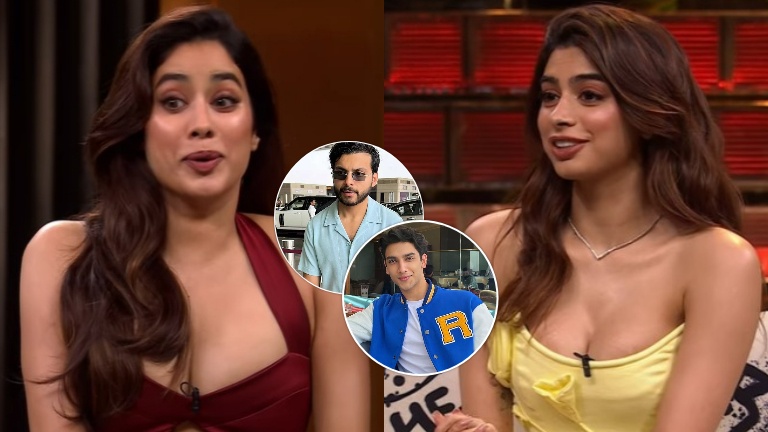 janhvi kapoor, khushi kapoor, koffee with karan season 8