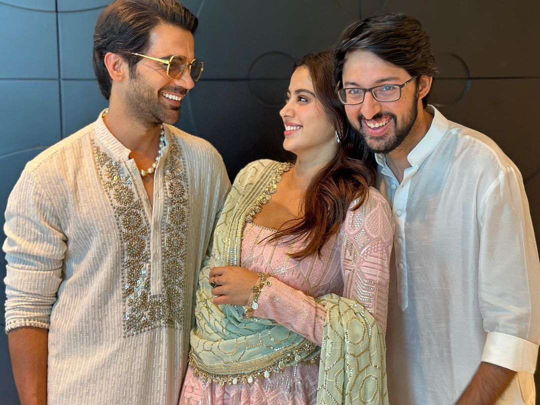 Janhvi Kapoor and RajKummar Rao