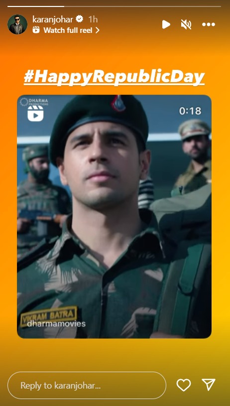 Karan Johar wishes fans on Republic Day