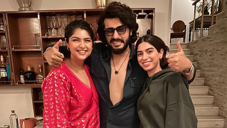 khushi kapoor, arjun kapoor, anshula kapoor