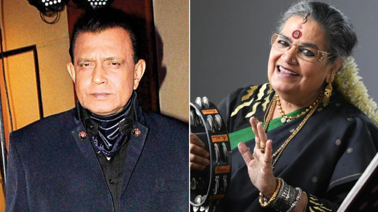 Mithun Chakraborty and Usha Uthup conferred with Padma Awards