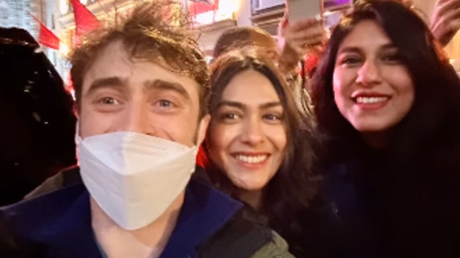 Mrunal Takur and Daniel Radcliffe