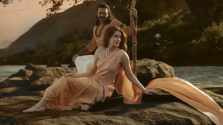 Prabhas and Kriti Sanon in Adipurush