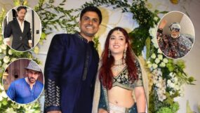 shah rukh khan, salman khan, amitabh bachchan, ira khan wedding reception,