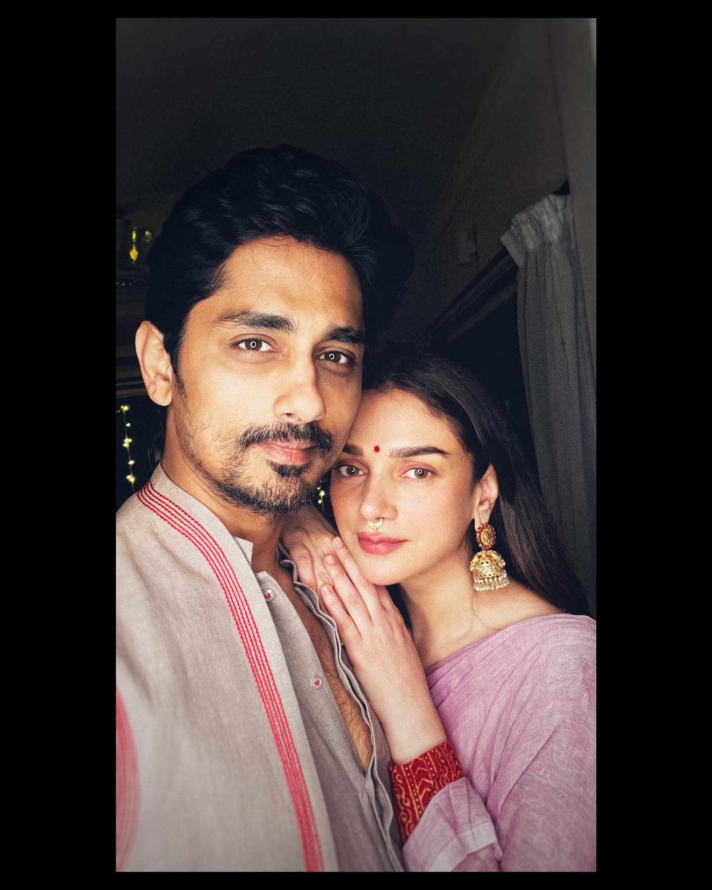 Sidharth and Aditi Rao Hydari