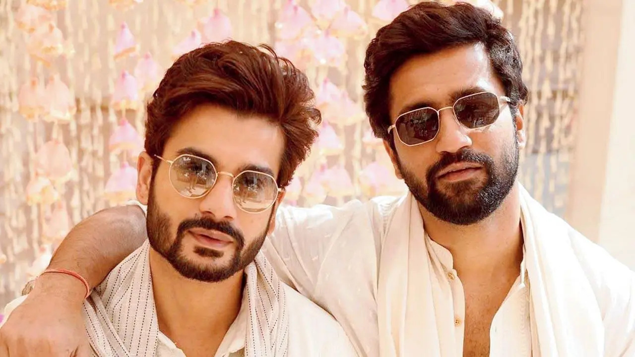 Sunny Kaushal with brother Vicky Kaushal