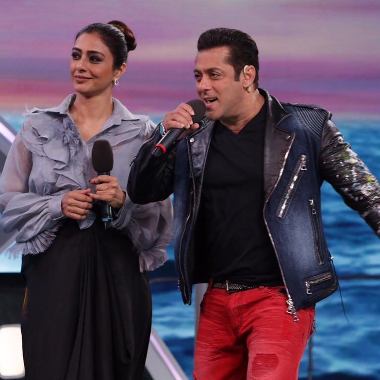 Tabu and Salman Khan in Bigg Boss 17 WKV