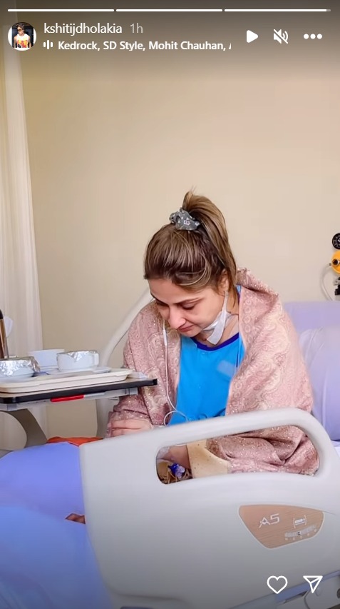 Urvashi Dholakia undergoes neck surgery