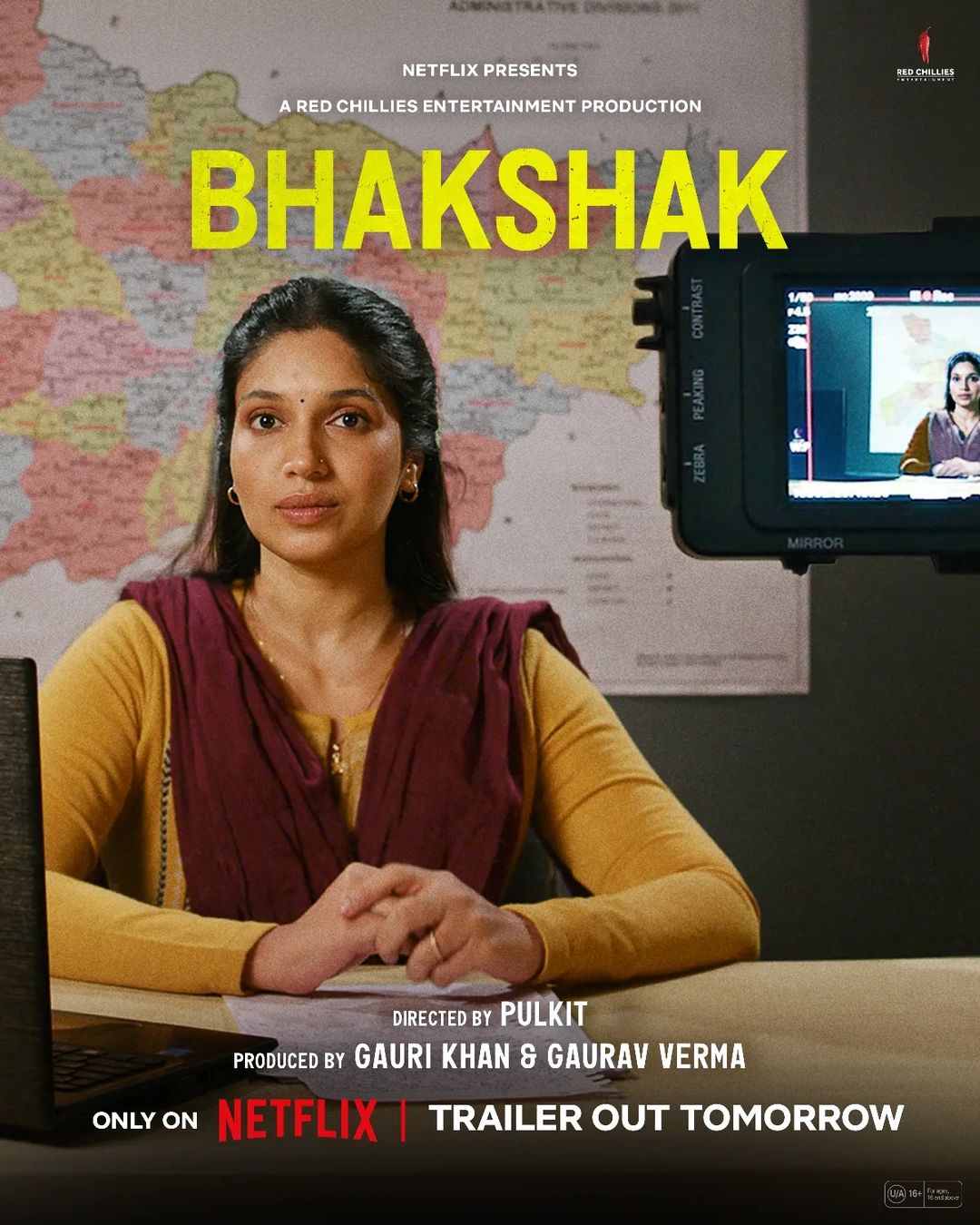 Bhumi Pednekar starrer Bhakshak poster