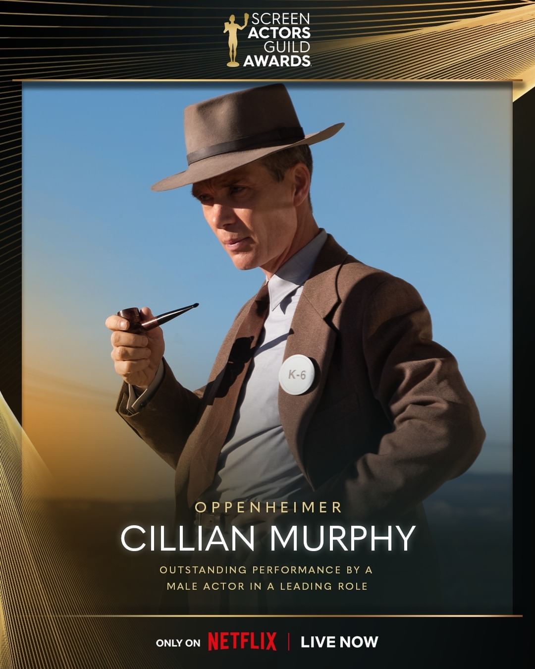 Cillian Murphy's Oppenheimer wins at SAG awards