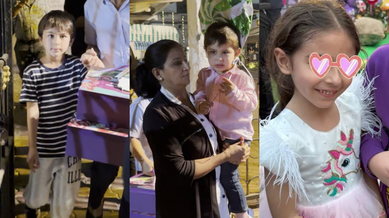 karan johar twins birthday, taimur and jeh,